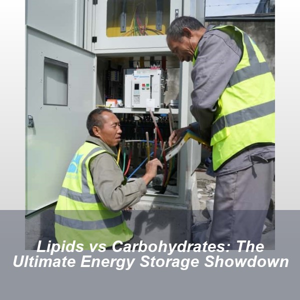 Lipids vs Carbohydrates: The Ultimate Energy Storage Showdown
